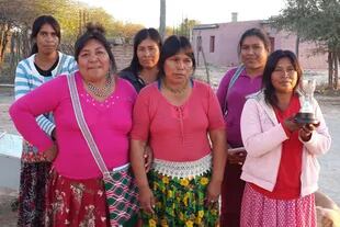 Mujeres de la comunidad wichi.
