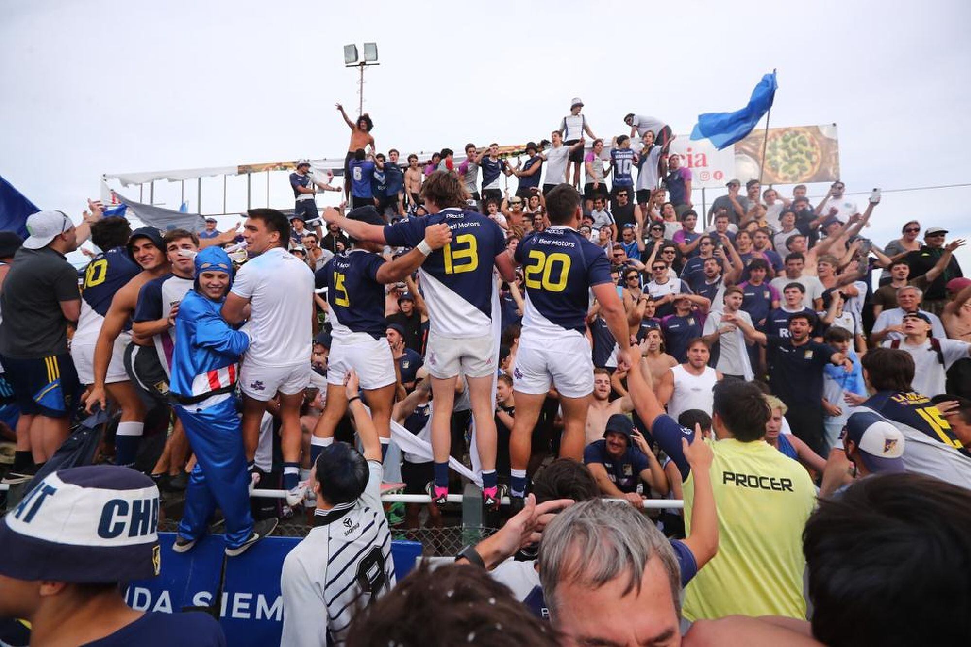 La fiesta sin fin de Champagnat, que regresa a lo mejor del rugby de Buenos Aires después de una eternidad