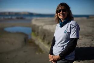 Roxana Schteinbarg, una de las fundadoras del Instituto de Conservación de Ballenas, coordina los programas de preservación