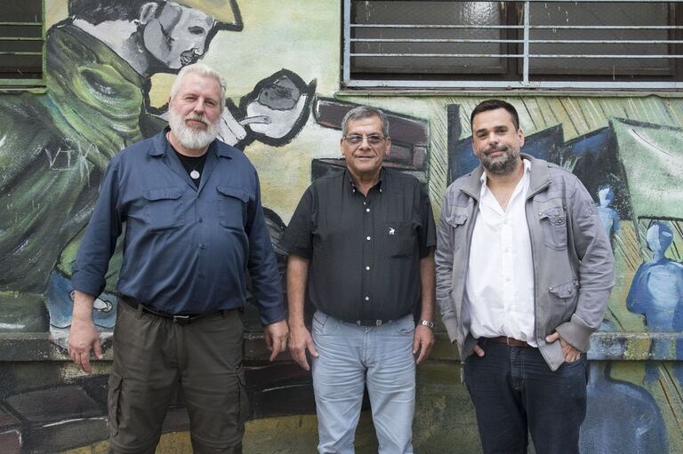 Esteban Castro (UTEP), Juan Carlos Alderete (CCC) y Daniel Menéndez (Barrios de Pie) son los tres referentes del denominado 