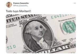 Los usuarios recordaron la predicción de García Moritán sobre el valor del dólar