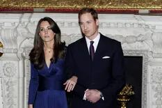 La reacción de Kate Middleton al ver una foto de ella y su marido en su juventud