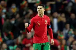 El portugués Cristiano Ronaldo, figura de su selección