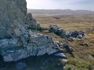Monte Longdon, el escenario de una de las batallas finales de la guerra de Malvinas