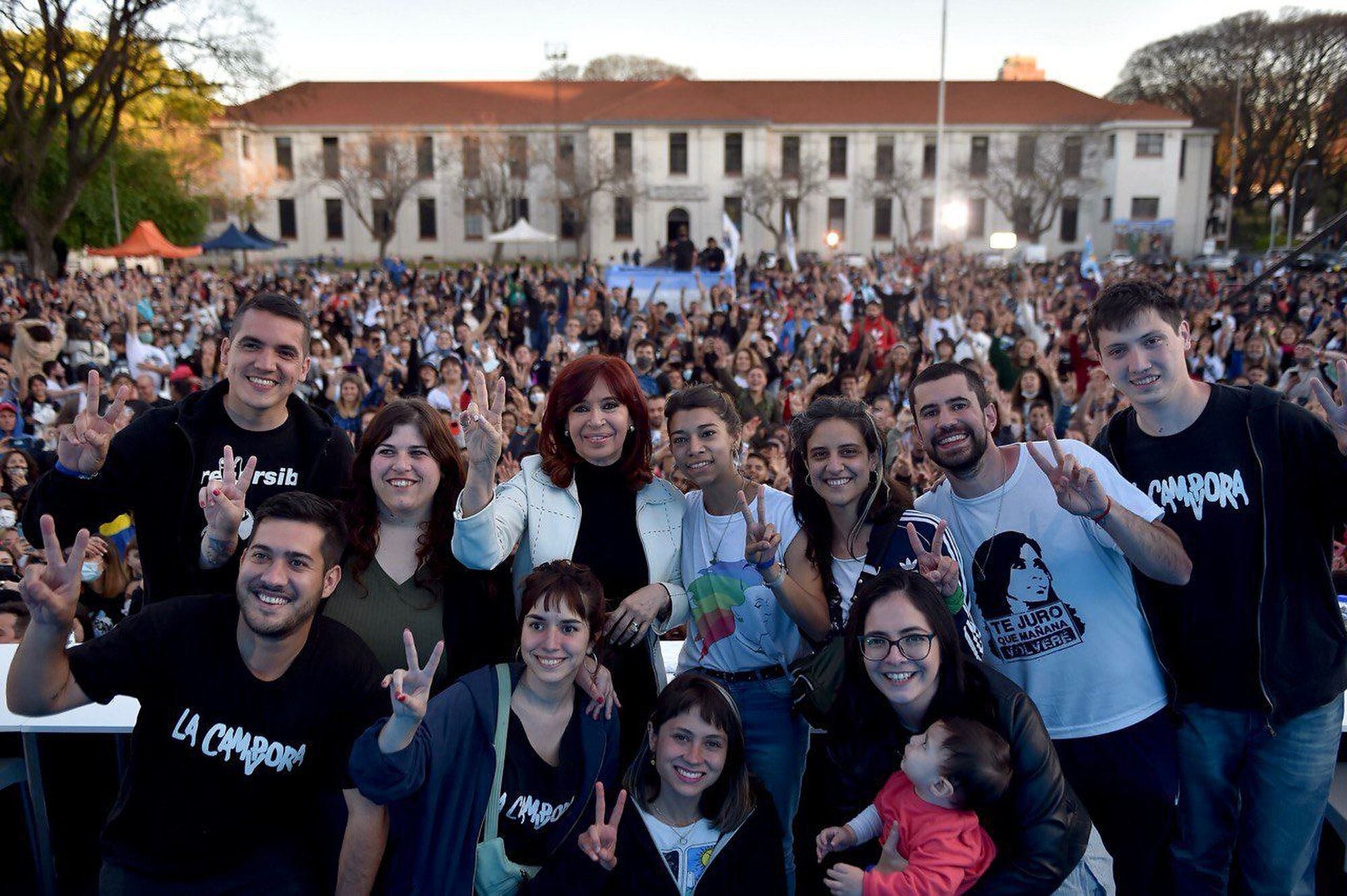 Cristina Fernández de Kirchner habla en el 