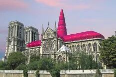 Inflable. La curiosa propuesta de un estudio de diseño para Notre Dame