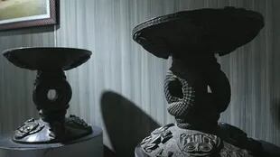 El Museo Nacional en Ciudad Benín conserva algunas de las esculturas ancestrales.