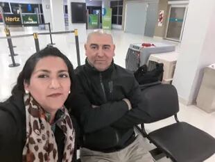 Marcos Herrero y su esposa, Andrea Tolosa