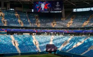 El estadio Gazprom Arena ya no será la sede de la final de la Liga de Campeones de la UEFA 2021/22
