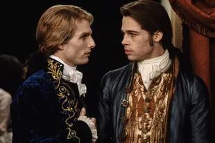 El actor junto a Tom Cruise en 'Entrevista con el vampiro', de 1994.