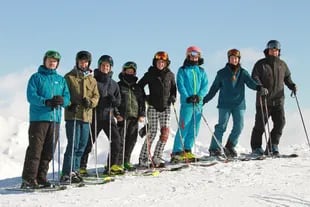 Vacaciones en Bariloche para Puli Demaría y su familia