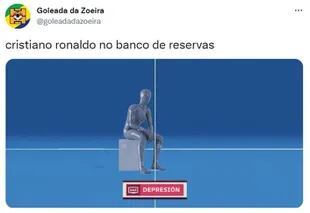 Los memes de la no inclusión de Cristiano Ronaldo en Portugal