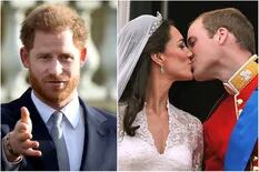 Harry contó que William estaba ebrio el día de su boda con Kate Middleton e hizo una impactante revelación