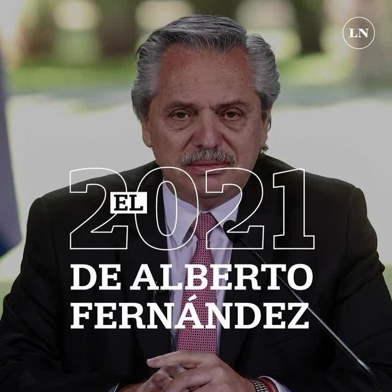 El 2021 de Alberto Fernández en 4 minutos