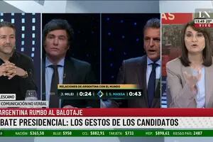 Hugo Lescano analizo los gestos de los candidatos en el ultimo debate