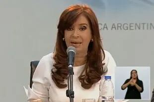 Cristina Kirchner vuelve a hablar por cadena nacional