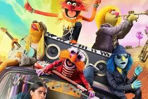 Confusión eléctrica: a la clásica banda musical de los Muppets esta vez la eligieron solo para acompañar