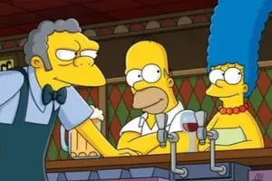 Así luciría Moe de Los Simpson en la vida real, según la inteligencia artificial