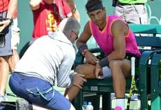 Nadal se retiró por lesión y no jugará ante Federer: la explicación del español