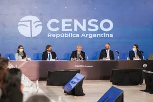 El presidente Alberto Fernández encabezó la reunión inaugural del Comité Censal Operativo del Censo Nacional, acompañado por el jefe de Gabinete, Santiago Cafiero y el ministro de Economía, Martín Guzmán