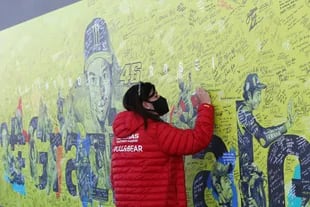 Aquí, allá y en todas partes: el mural dedicado a Valentino Rossi en España