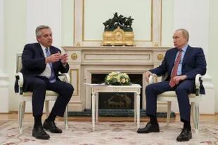 Alberto Fernández se reúne con Vladimir Putin