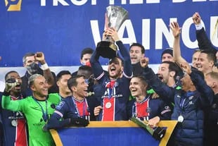 El PSG gritó "campeón" por la Supercopa de Francia