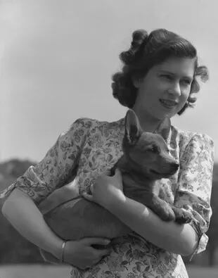 En mayo de 1944 recibió de parte de sus padres una Corgi a la que llamó Susan. La perra se convirtió en la matriarca de una manada de cachorros que perduró 14 generaciones.
