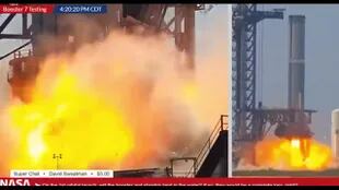Así estalló el cohete de SpaceX con el que Elon Musk quiere llevar humanos a Marte