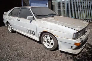 Encontraron un histórico Audi abandonado 30 años en un garage