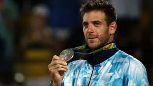 Del Potro ganó la medalla de plata en los Juegos; venció a Djokovic y Nadal y no pudo en la final con Murray