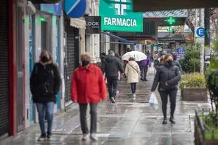 En Avellaneda y Lanús hubo poco movimiento comercial, el clima contribuyó al descenso de clientes