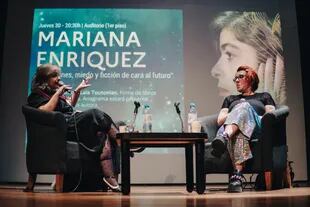 Mariana Enriquez y Lala Toutonian, a sala llena
