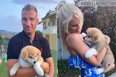 "Es nuestro primer bebé": Maxi López le regaló una tierna cachorra a su novia