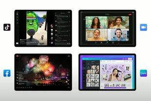 Algunas de las aplicaciones que optimizan su interfaz para aprovechar la pantalla más grande de una tableta con Android 13