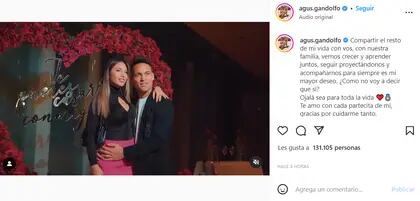 El tierno mensaje de Agustina Gandolfo tras la propuesta de casamiento de Lautaro Martínez