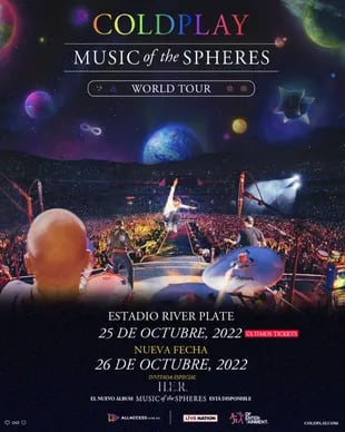 Coldplay anunció una nueva fecha en Argentina