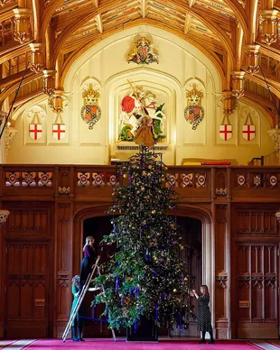 It is the Christmas tree of the British Royal Family