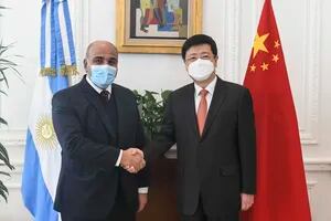 Manzur recibió al embajador de China y buscan agilizar las obras hidroeléctricas en Santa Cruz