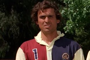Rubén Sola, en sus tiempos de jugador, con la camiseta de Hurlingham