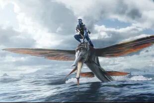 Una escena de Avatar: el camino del agua, de James Cameron