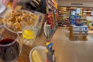 En el video que compartió Mia realizó un recorrido por diversos lugares ubicados en Buenos Aires y mostró todo lo que adquirió; una parrilla y un supermercado estuvo en la lista de sus sitios elegidos