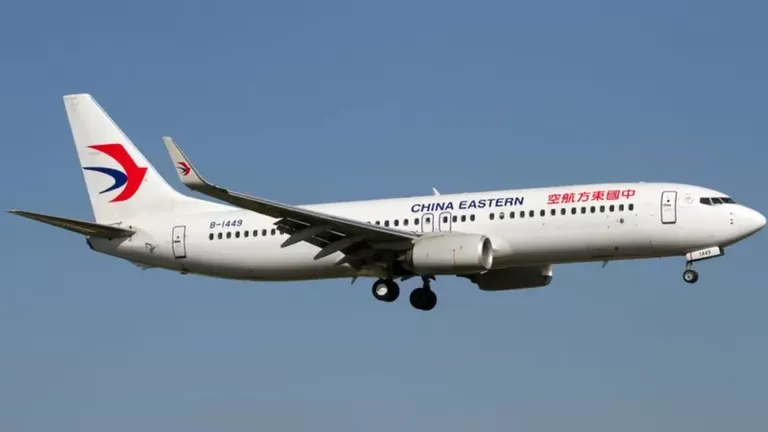 Un avión como cette archive photo d'un jet Boeing 737 aerolone China Eastern se estrel avec 133 personnes à bord