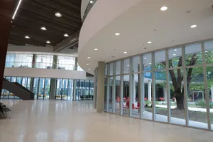 Cero + Infinito, interior del nuevo edificio de la UBA