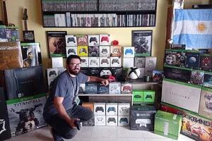 Vive en Misiones y tiene la mayor colección de controles de Xbox de América latina