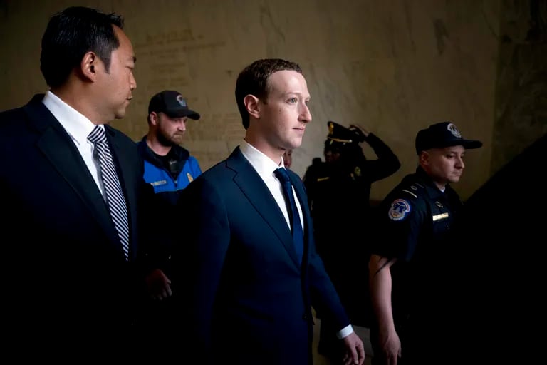 El CEO de Facebook, Mark Zuckerberg  (AP Photo/Andrew Harnik, File)