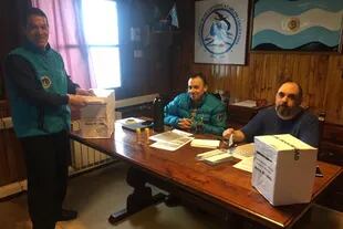 El voto en la base Carlini en la Antártida
