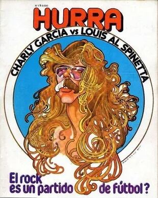 La portada de la revista Hurra en su edición de julio de 1980