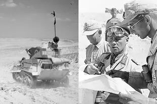 Afrika Korps. El general Erwin Rommel fue enviado por Adolf Hitler hacia África para ayudar a Italia