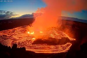 Uno de los mayores volcanes activos del mundo entró en erupción